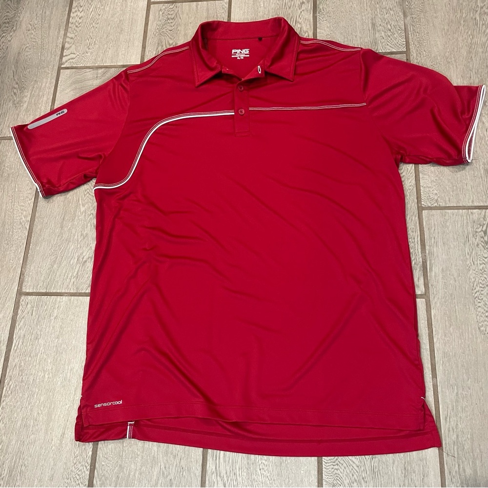 Ping Collection Sensor Cool Performance Golf Polo… - image 1